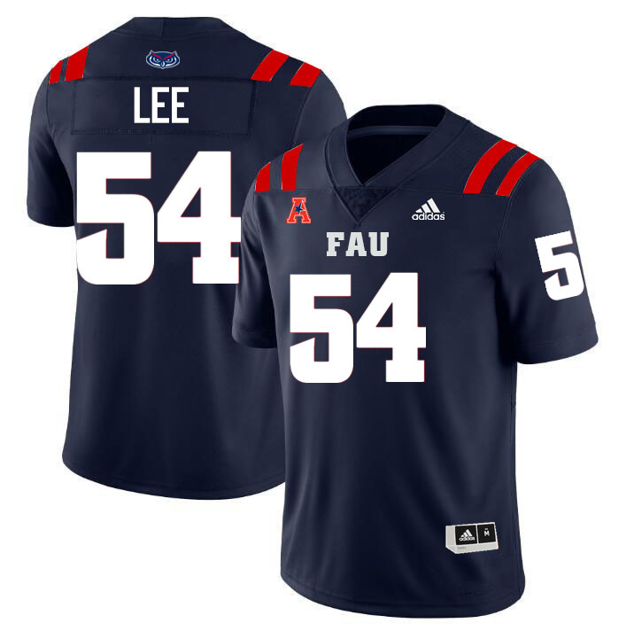 Robert Lee FAU Jersey,Florida Atlantic Owls Football Jersey,Uniforms,Gears-Navy